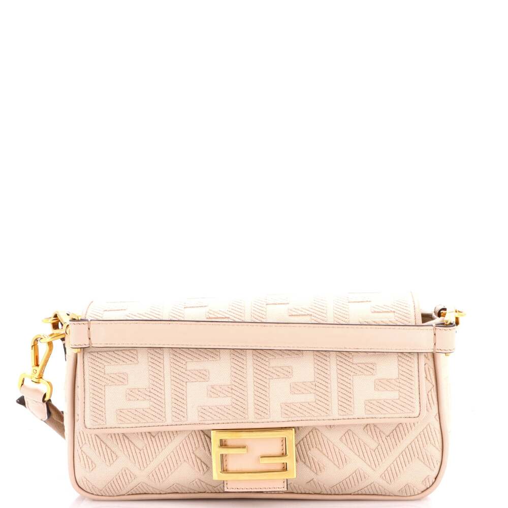 Fendi Baguette Nm Bag Zucca Embroidered #314956F23B